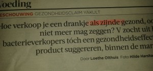 'Als' of 'zijnde', maar niet allebei. 